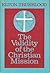 The Validity of the Christian Mission