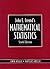 John E. Freund's Mathematical Statistics: 6th (Sixth) Edition