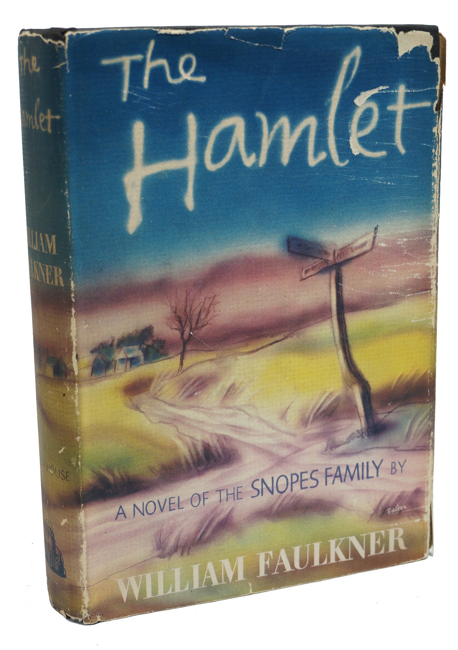 The Hamlet [1940 Early Random House printing - RED cloth covers]