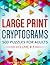 Large Print Cryptograms: 50...