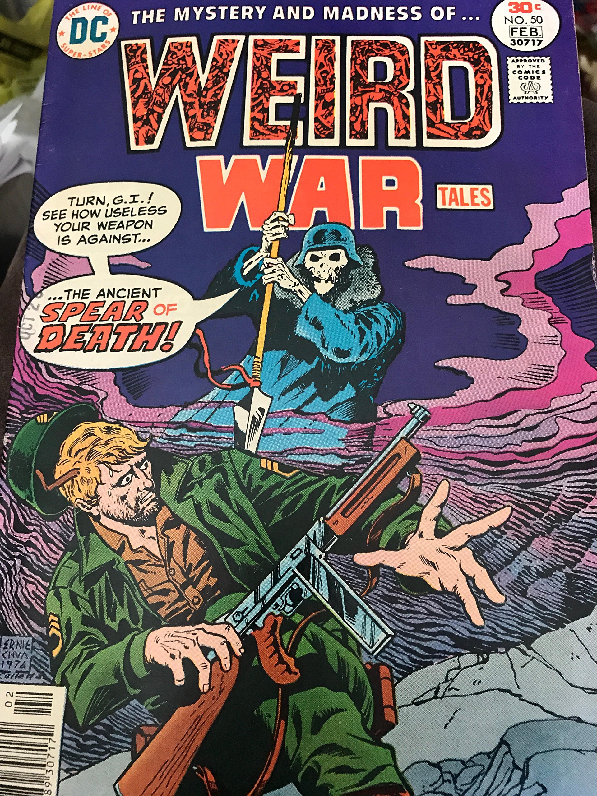 Weird War Tales 50, February 1977 (Paperback)