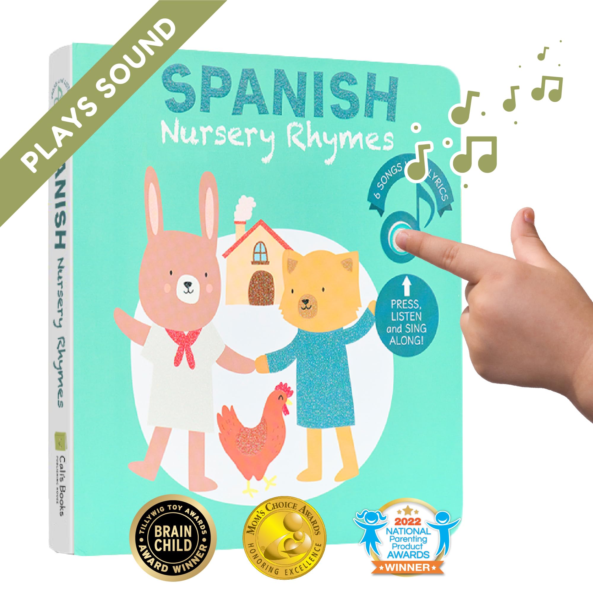 Cali's Books Spanish Nursery Rhymes | Spanish Baby Book with English Translation | Learn Spanish for Kids | Spanish Books for Toddlers 1-3 | 6 Canciones Infantiles en Español (Unknown Binding)