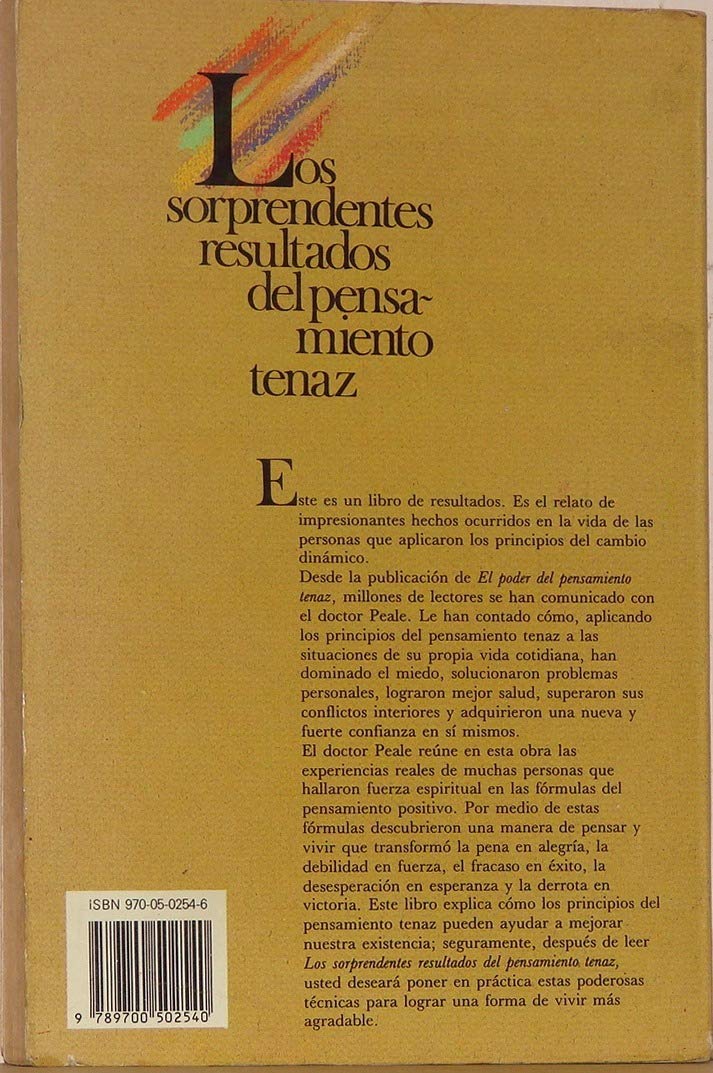 Los Sorprendentes Resultados del Pensamiento Tenaz (Paperback)