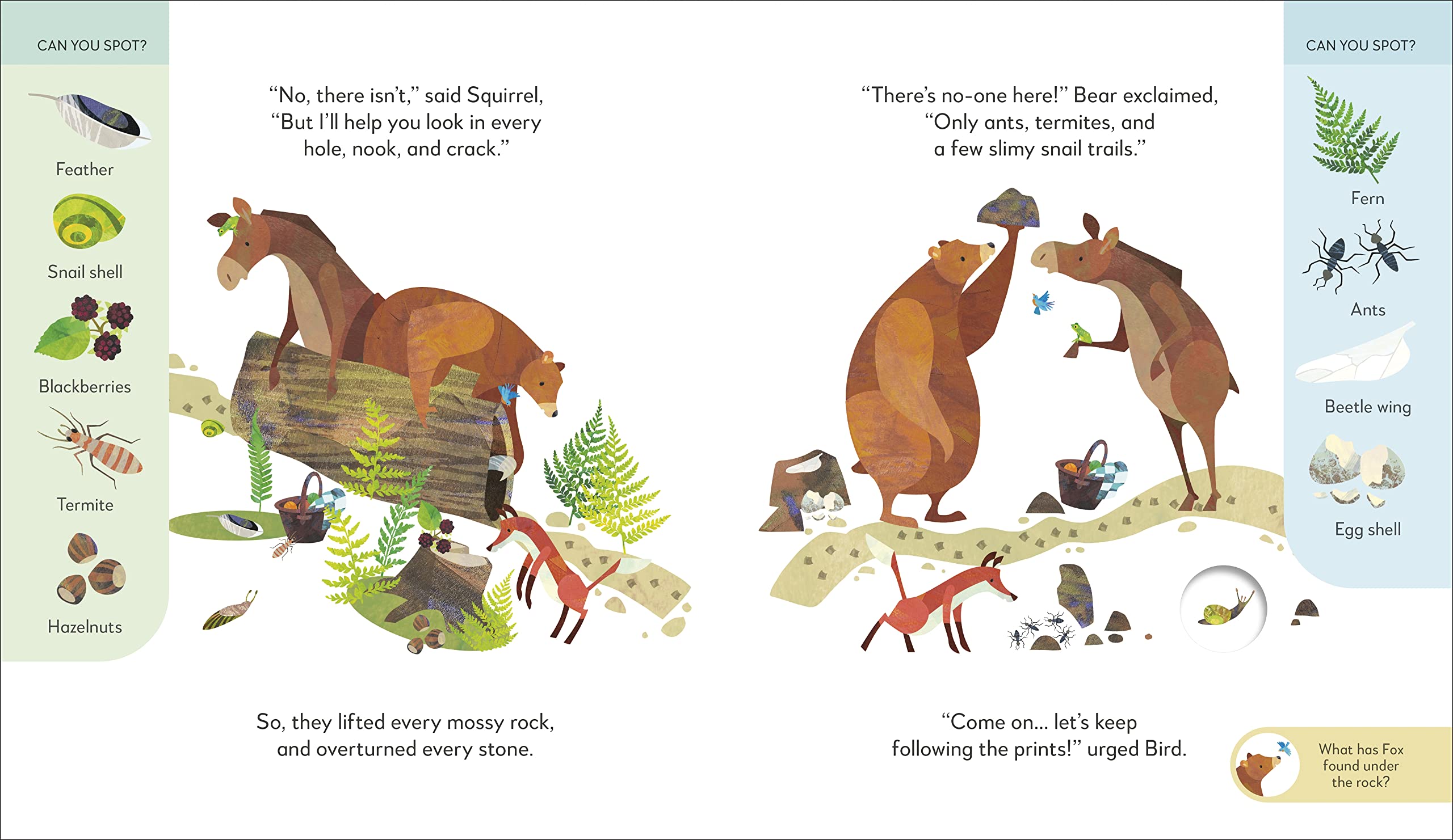 DK Jonny Lamberts Bear and Bird Find a Footprint A Woodland Search and Find Adventure (The Bear and the Bird).