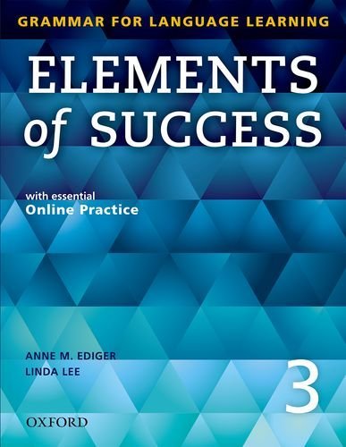 Elements of Success Student Book 3 by Anne M. Ediger Linda Lee Jenni Currie Santamaria(2001-08-22)