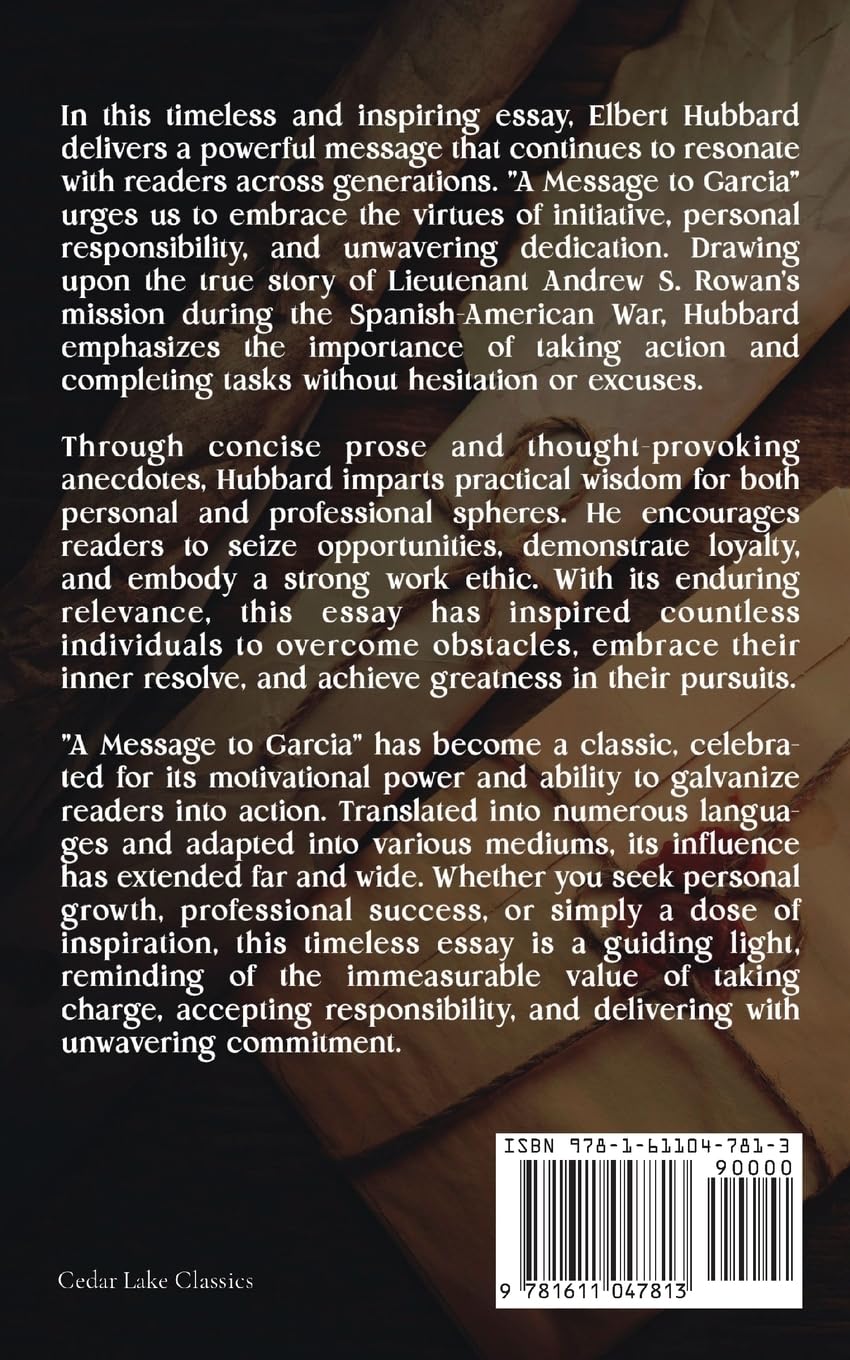 A Message to Garcia: Annotated Edition