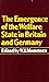 The Emergence of the Welfare State in Britain and Germany, 1850-1950