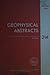Geophysical Abstracts, Numb...