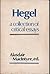 Hegel: A Collection of Critical Essays