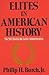 Elites in American History by Jr. Burch, Philip H.