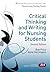 Critical Thinking and Writing for Nursing Students (Transforming Nursing Practice Series) by Price, Bob, Harrington, Anne (2013) Paperback