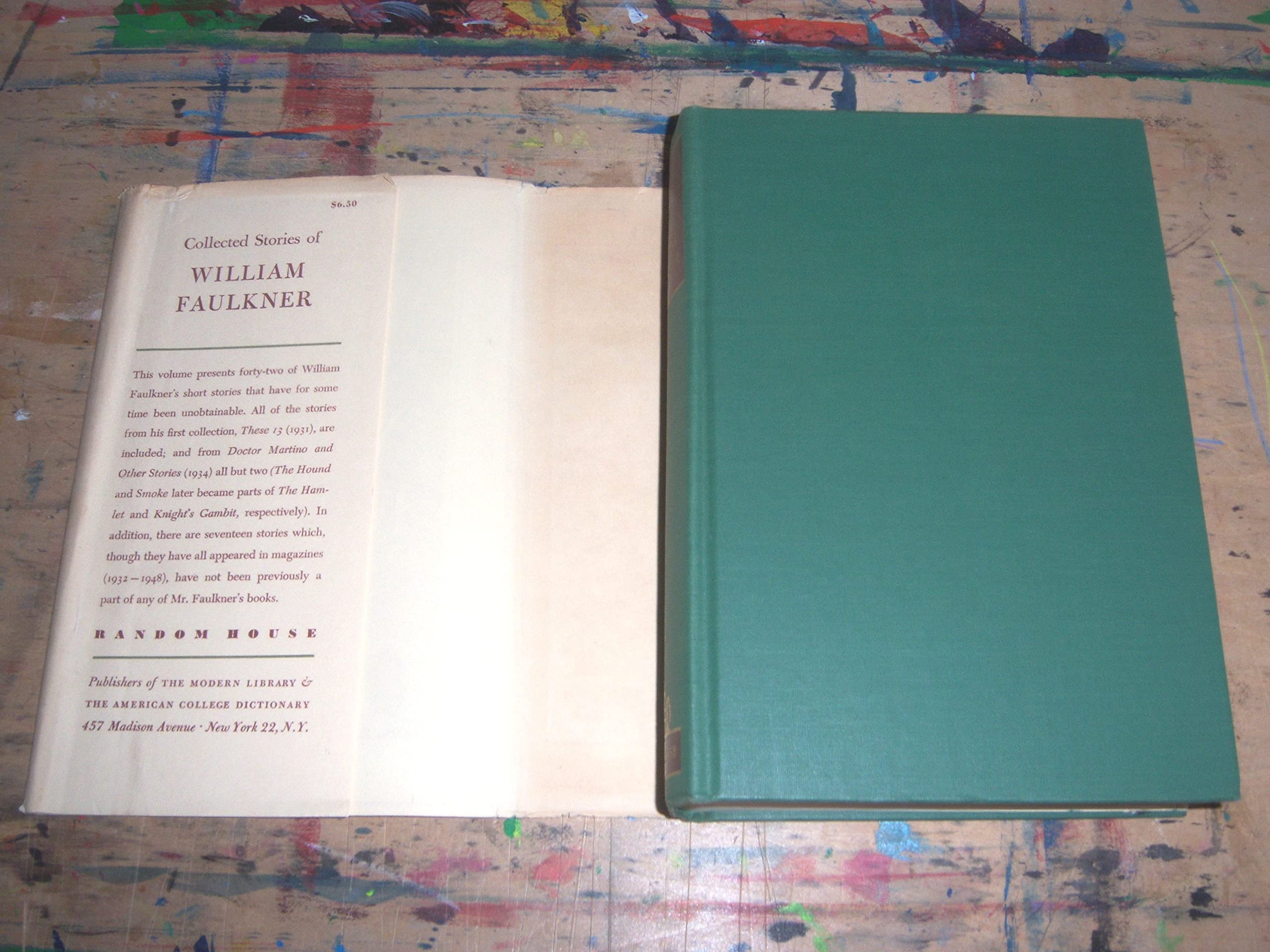 Collected stories of William Faulkner.