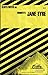 Cliffsnotes Jane Eyre