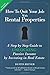 How to Quit Your Job with Rental Properties: A Step-by-Step Guide to UNLOCKING Passive Income by Investing in Real Estate by Dustin Heiner (2016-04-26)