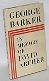 In memory of David Archer In memory of David Archer