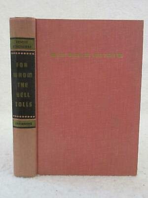 Ernest Hemingway FOR WHOM THE BELL TOLLS 1966 Charles Scribner's Sons, NY [Hardcover] unknown