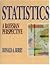 Statistics: a Bayesian Perspective: A Bayesian View by Donald A. Berry (1995-12-16)