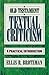 Old Testament Textual Criticism: A Practical Introduction by Ellis R. Brotzman (1993-11-01)