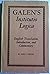 Galen's Institutio Logica