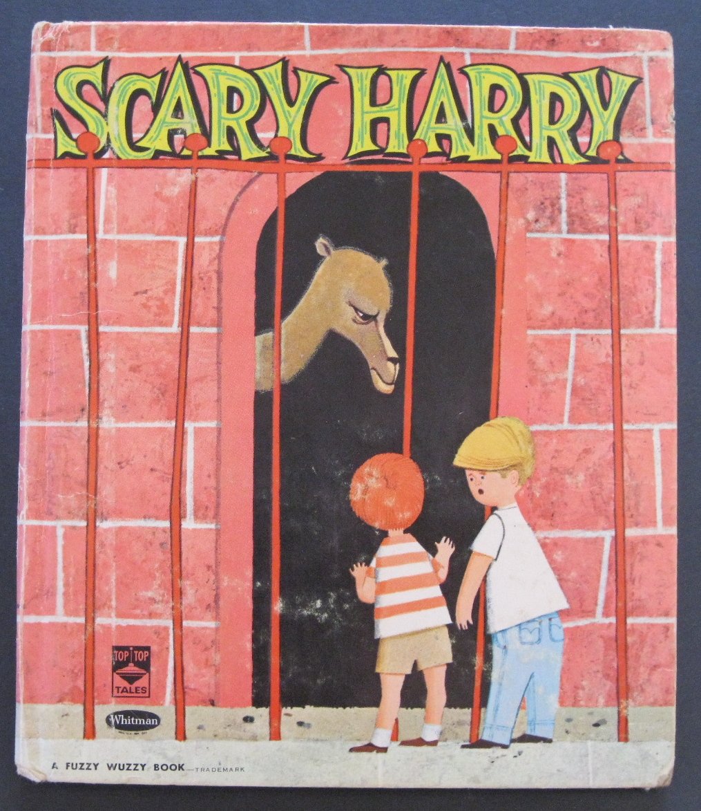 Scary Harry (Whitman Top Top Tales) Fuzzy Wuzzy Book