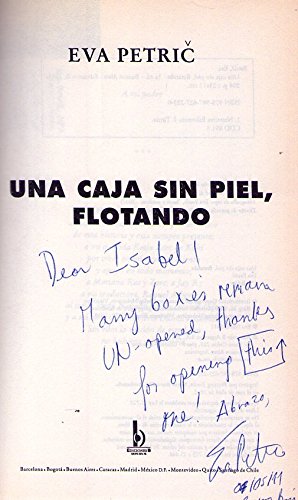 UNA CAJA SIN PIEL FLOTANDO (Paperback)