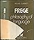 Frege: Philosophy of Language