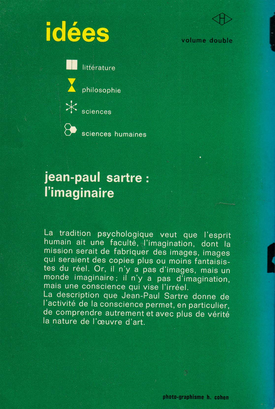 L'imaginaire - Psychologie phénoménologique de l'imagination