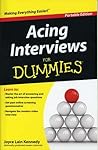 Acing Interviews For Dummies