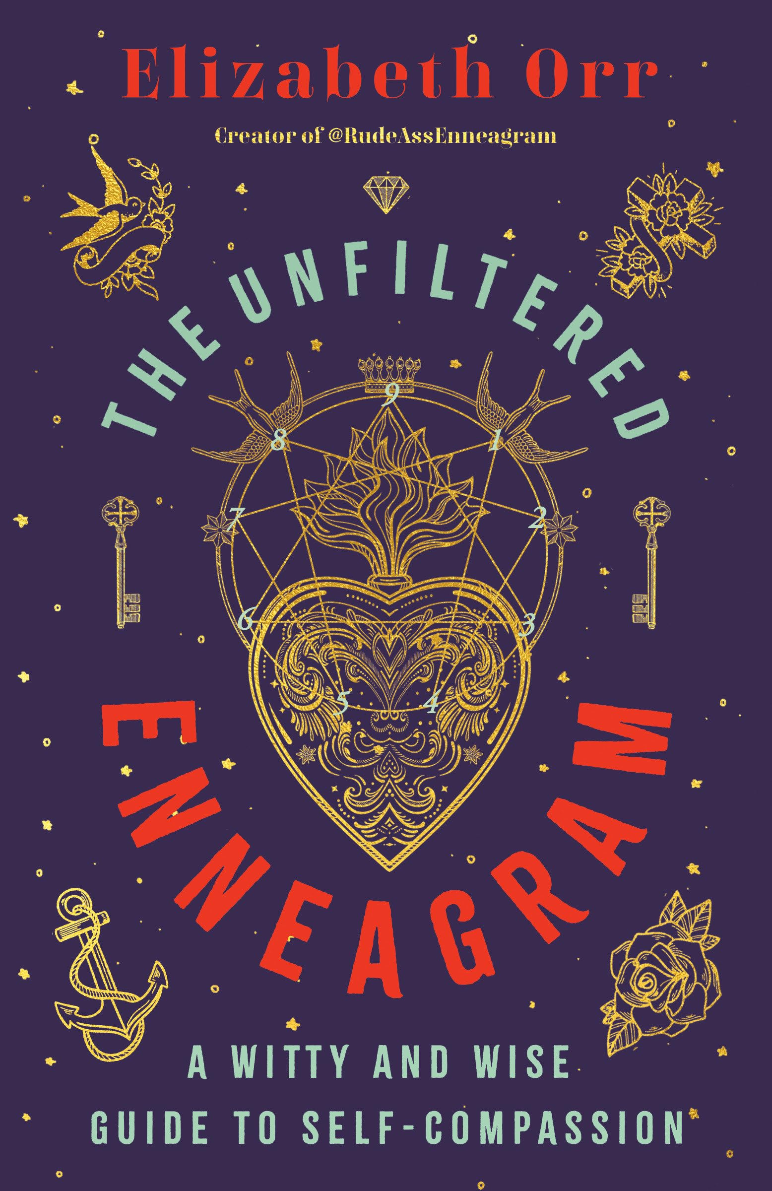 The Unfiltered Enneagram: A Witty and Wise Guide to Self-Compassion (Paperback)