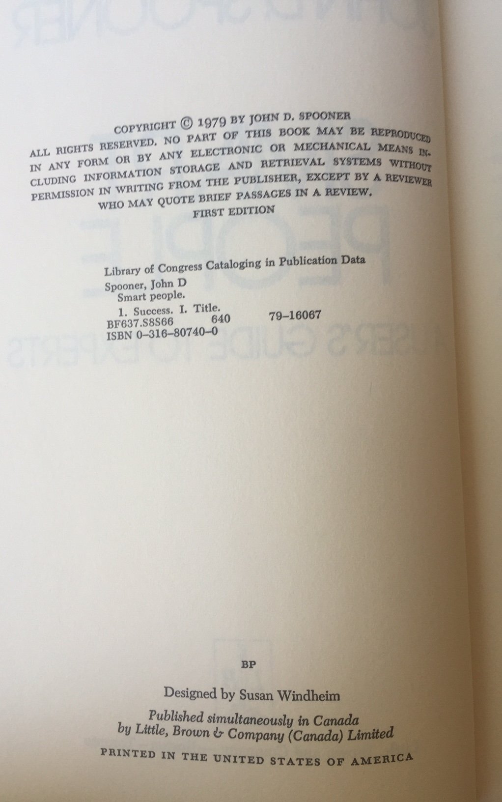 Smart People: A User's Guide to Experts (Hardcover)