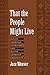 That the People Might Live: Native American Literatures and Native American Community by Weaver Jace (1997-12-18) Paperback