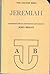 Rare John Bright / Jeremiah 1st Edition 1965 - NY: Doubleday, 1965 [Hardcover] Bright, John