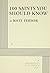 100 Saints You Should Know - Acting Edition by Kate Fodor (20... by Kate Fodor