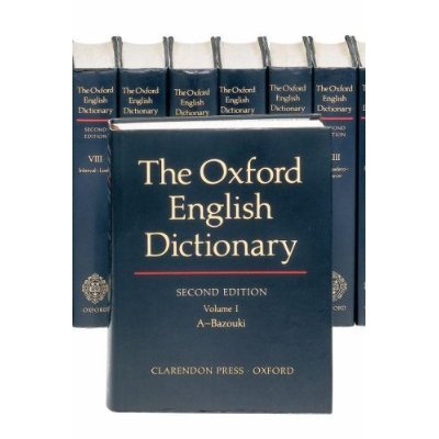 The Oxford English Dictionary (20 Vol. Set in 5 boxes)