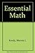 Essential Math by Mervin L Keedy (1988-01-01)