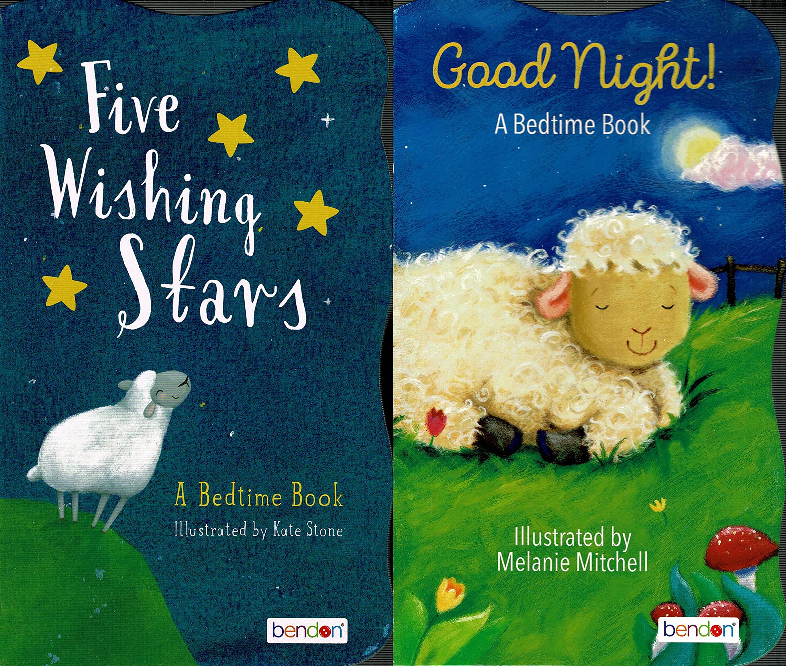Good Night & Five Wishing Stars - A Bedtime Books (Set of 2 Books)