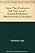 Were They Pushed or Did They Jump?: Individual Decision Mechanisms in Education by Gambetta Diego (1996-09-01) Paperback