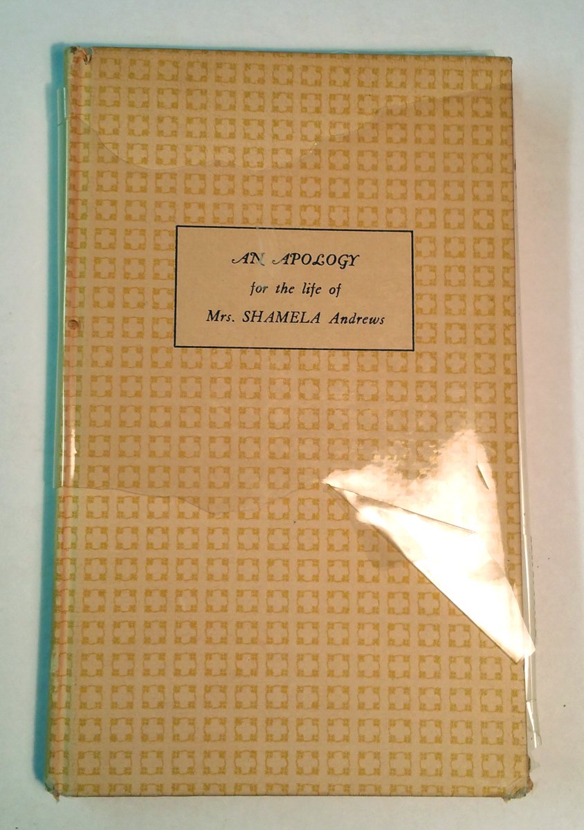 An Apology for the Life of Mrs. Shamela Andrews / Edited, with an Introduction and Notes by Sheridan W. Baker, Jr.