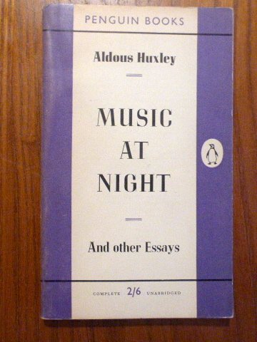 Music at Night and Other Essays