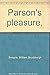 Parson's Pleasure (Doran Fairweather, #2)