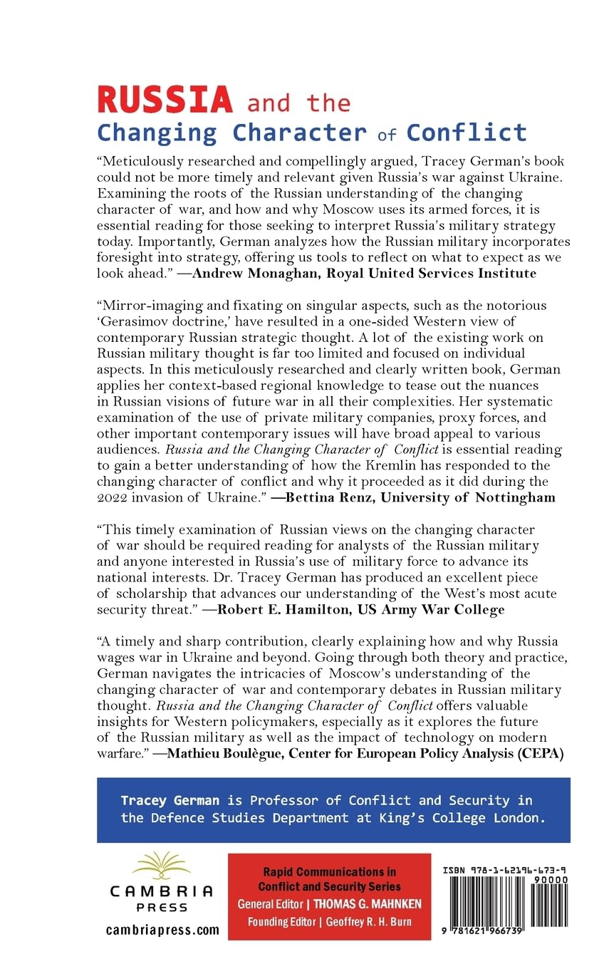 Russia and the Changing Character of Conflict (Rapid Communications in Conflict & Security Series)