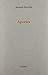Apories: Mourir : sattendre...