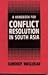 A handbook for conflict resolution in South Asia by Sundeep Waslekar