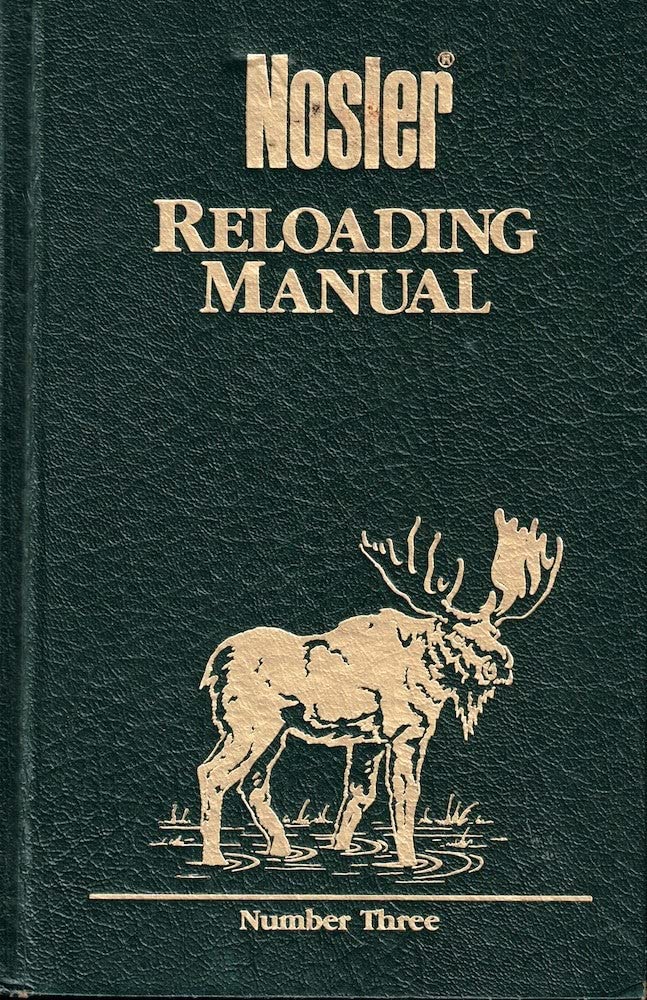 Nosler Reloading Manual. Number Three (Hardcover)