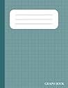 Graph paper composition notebook: 8.5 ×11 inches ,100 pages,black tint on white paper & quard-ruled 4×4 grid for maths and science students