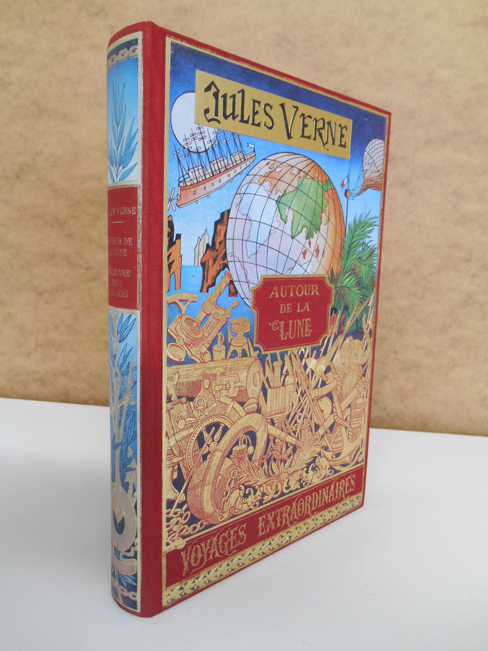 Autour de la Lune - Illustré / Verne, Jules / Réf19233