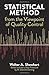 Statistical Method from the Viewpoint of Quality Control (Dover Books on Mathematics) by Shewhart, Walter A. (2003)