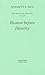 Reason Before Identity by Sen Amartya (1999-08-26) Paperback