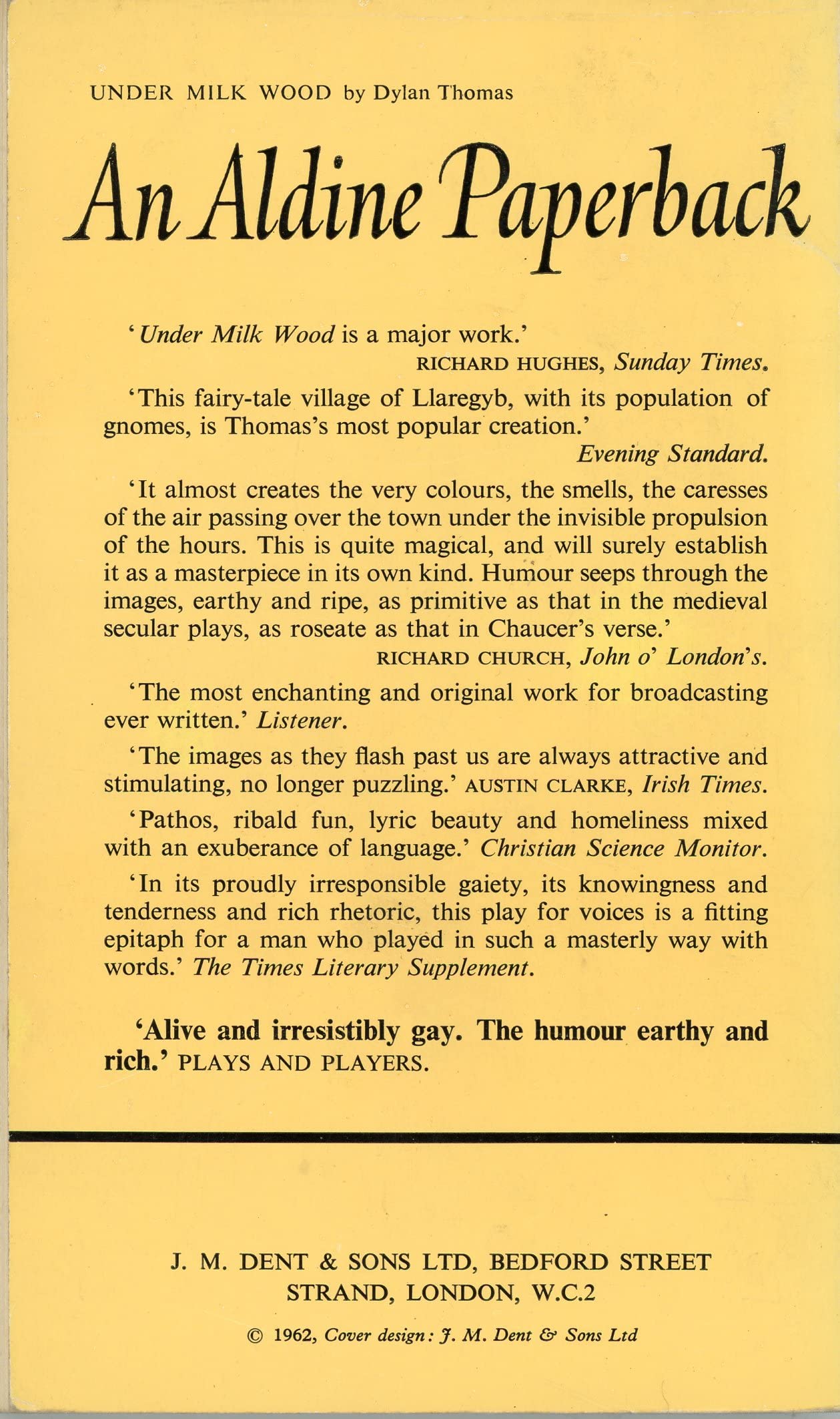 UNDER MILK WOOD