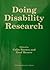 Doing Disability Research by Colin Barnes (1997-09-03)